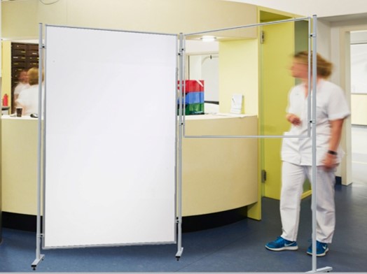 PANEL PROTECCIN MODULAR 120cm Ancho x 180cm Alto METACRILATO