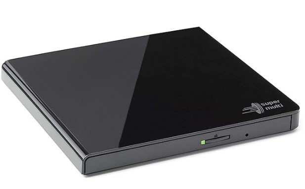 REGRABADORA DVD EXTERNO SLIM NEGRA USB 2.0 LG