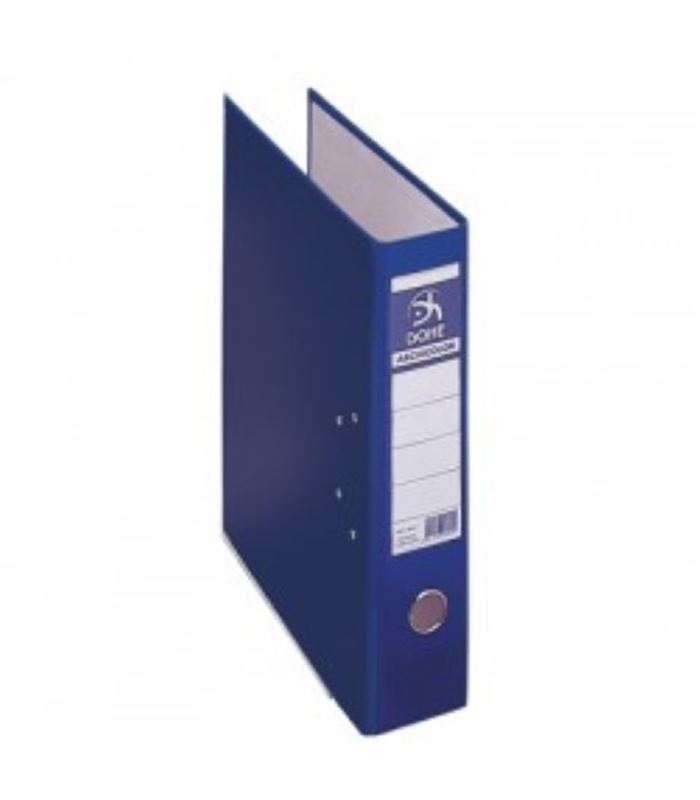 ARCHIVADOR DOHE CARTN FORRADO PLSTICO A4 L/A AZUL