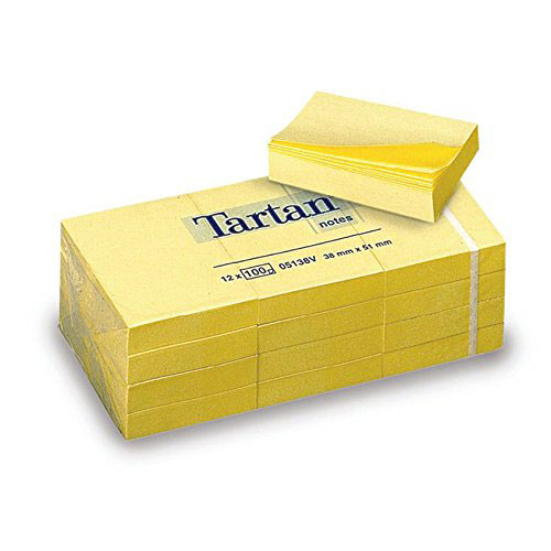 BLOC NOTAS ADHESIVAS DE QUITA Y PON 38X51mm