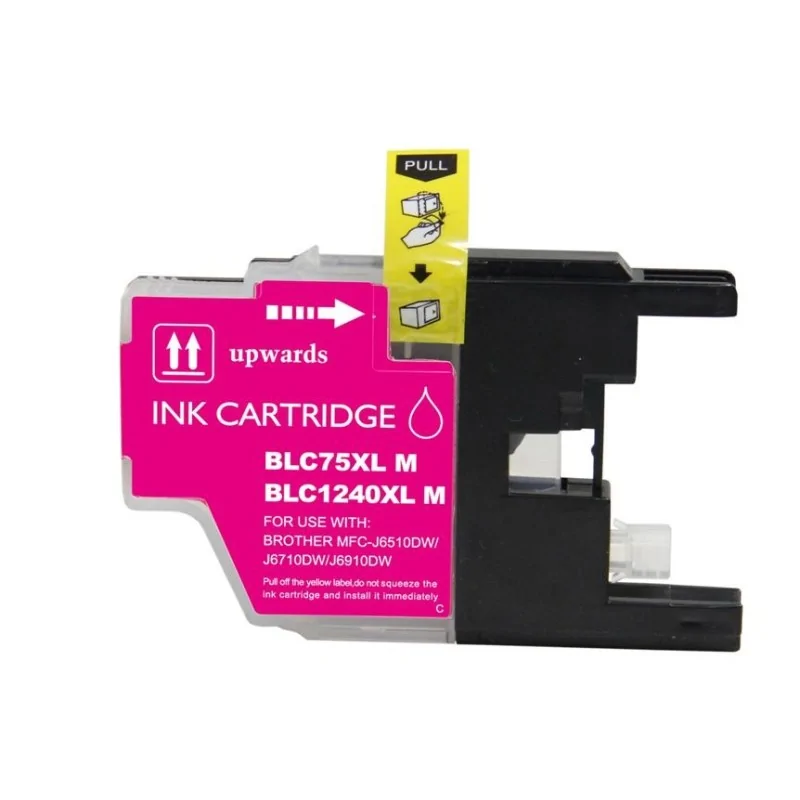 Cartucho alternativo Brother LC1240 Magenta * DCP J525W, J925DW, MFC J430W, J625DW, J825DW, J5910DW, J6510DW, J6910DW