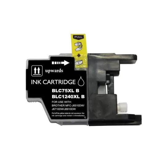 Cartucho alternativo Brother LC1240 Negro * DCP J525W, J925DW, MFC J430W, J625DW, J825DW, J5910DW, J6510DW, J6910DW