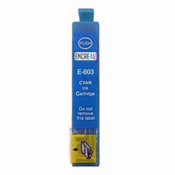 CARTUCHO ALTERNATIVO EPSON T603XL CYAN * WF-2830DWF/WF-2835DWF/WF-2850DWF/XP-2100/XP-2105/XP-3100/XP-4100/XP-3105/XP-4105/WF-2810DWF/WF-2840DWF/WF-2820DWF/XP-3150/XP-2150/XP-2155/XP-3155/XP-4150/XP-4 