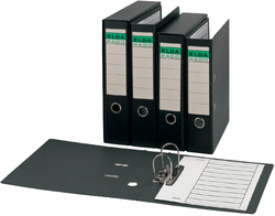 ARCHIVADOR palanca ELBA CARTON COMPACTO RADO JASPEADO F 80mm