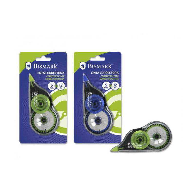 CORRECTORA CINTA BISMARK 5MM x 12 MTS. 317276