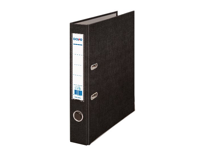 ARCHIVADOR GOVEZRADO TELA FOLIO 45MM NEGRO