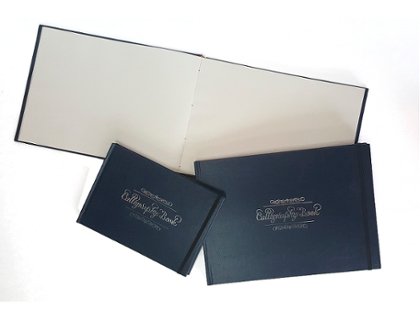 LIBRO CALIGRAFIA BALADEX AZUL OSCURO 100 Hojasoja BLANCAS 100Gr DINA4