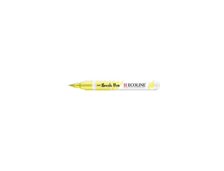 ROTULADOR BRUSH PEN TALENS ECOLINE ACUARELA AMARILLO PASTEL