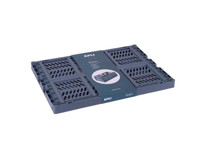 CAJA ALMACENAJE NORTH PLEGABLE 43X29X16 AZUL
