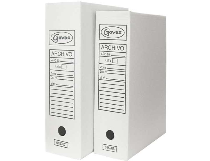 CAJA ARCHIVO DEFINITIVO GOVEZ FOLIO PROLONGADO