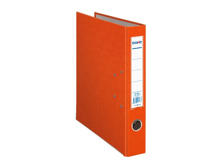 ARCHIVADOR GOVEZRADO TELA FOLIO 45MM NARANJA