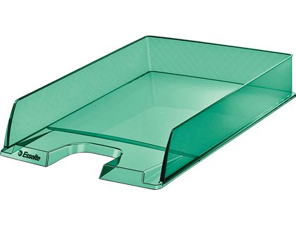 BANDEJA SOBREMESA APILABLE PLASTICO COLOUR ICE VERDE