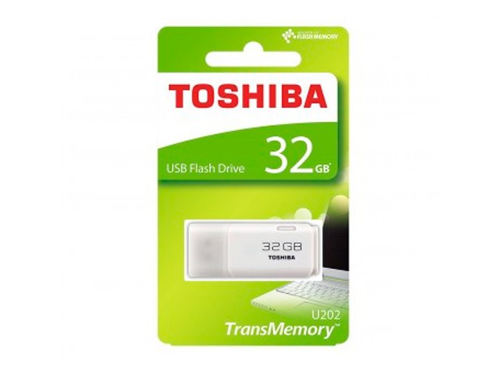 PENDRIVE USB    32 GB 2.0 TOSHIBA KIOXIA BLANCO