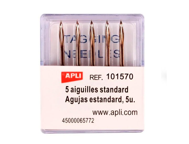 AGUJAS DE NAVETE METAL PACK 5 Unidades STANDAR APLI