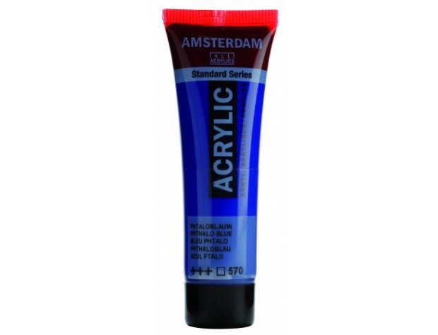 ACRILICO AMSTERDAM 020cc AZUL FTALO