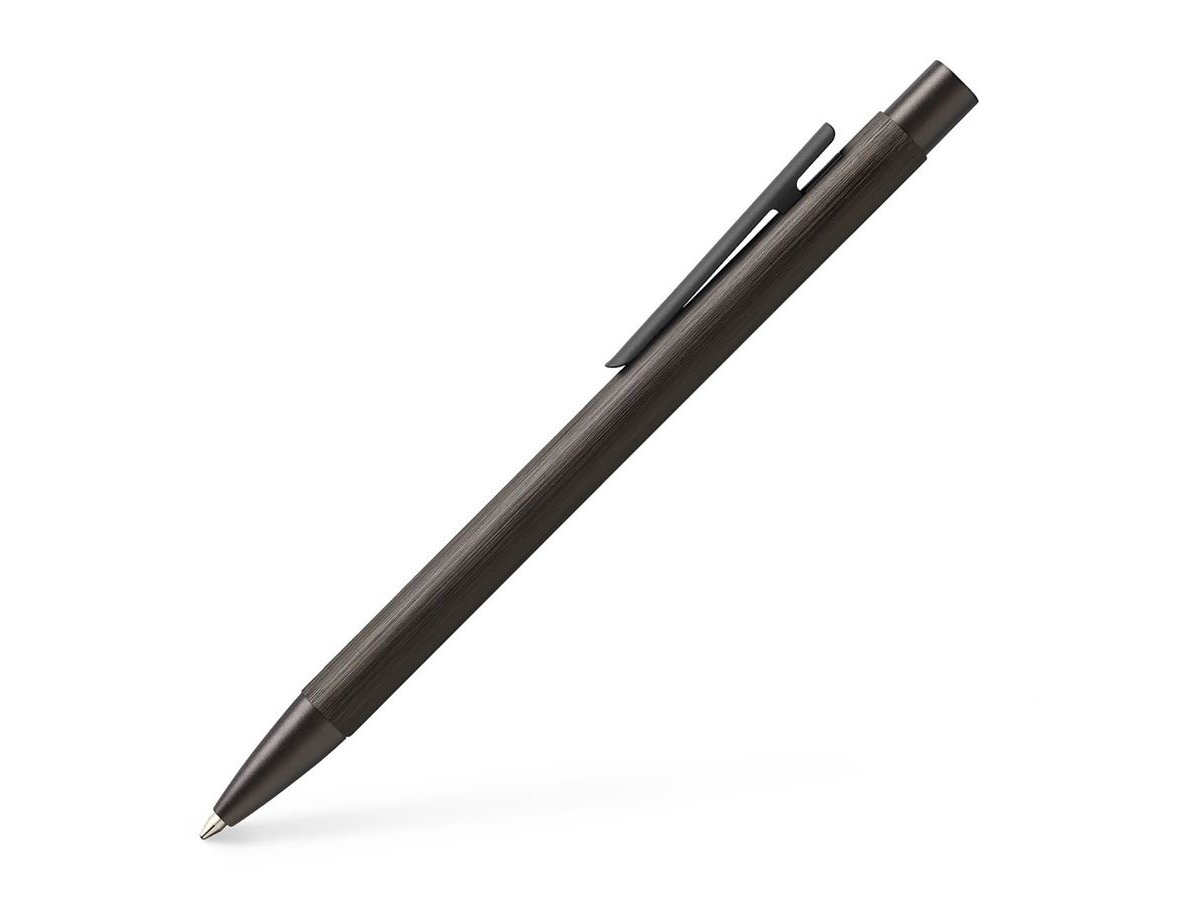 BOLIGRAFO FABER CASTELL NEO SLIM ALUMINIO NEGRO GUN METAL