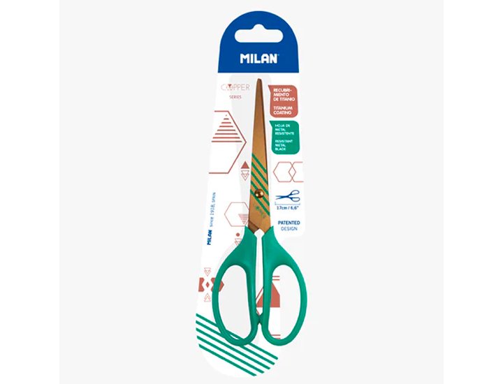 TIJERAS OFICINA MILAN 17 CMS COOPER VERDE