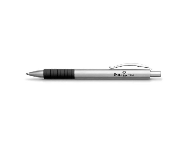 BOLIGRAFO FABER CASTELL ESSENTIO METAL CROMO SATINADO