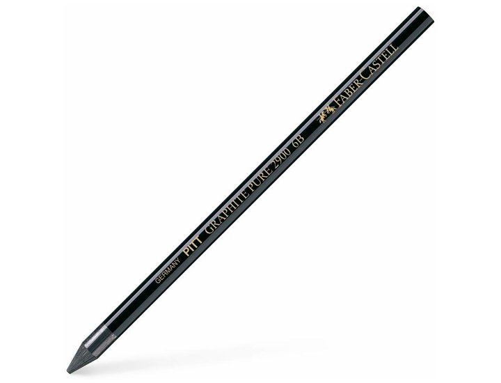 GRAFITO PURO FABER CASTELL BARRA PITT 2900 6B