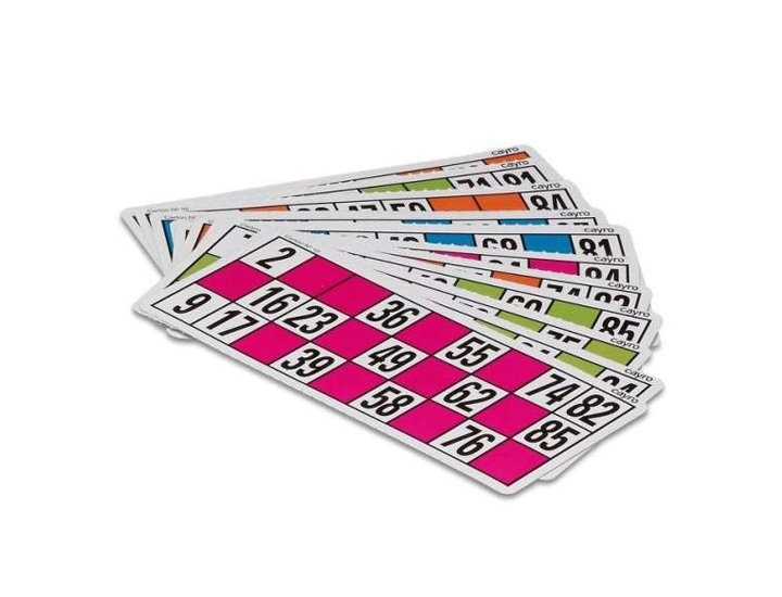 JUEGO DE MESA ACCESORIOS BINGO 48 CARTONES CAYRO