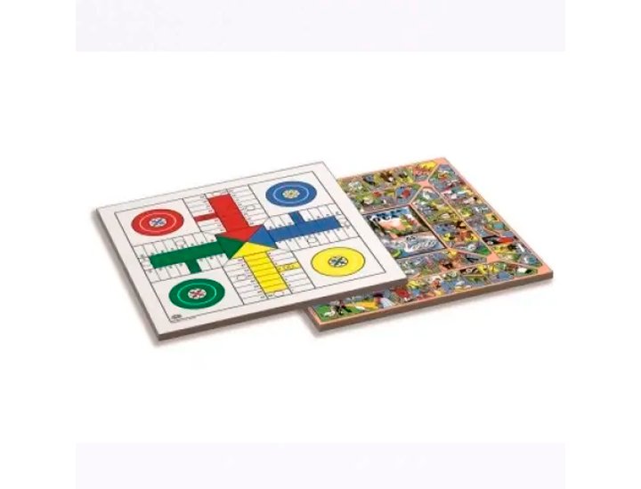 JUEGO DE MESA PARCHIS + OCA 33 X 33