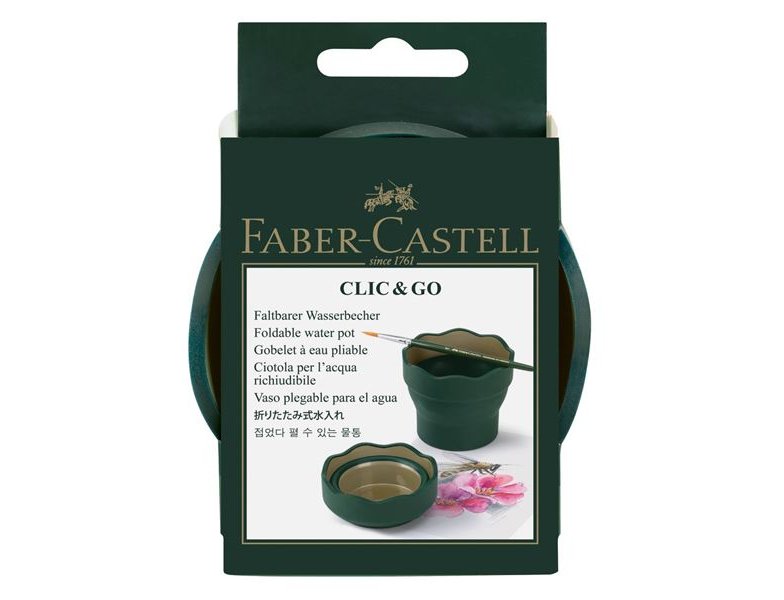 BOTE FABER CASTELL PLEGABLE PARA EL AGUA