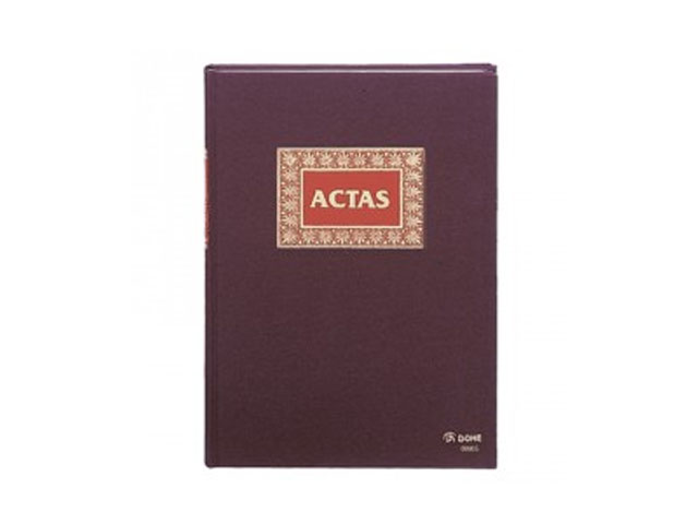 LIBRO ACTAS FOLIO NATURAL 100 HOJAS