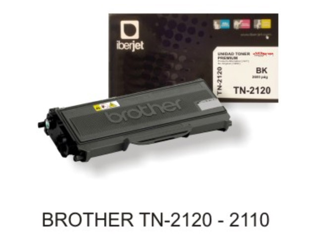 TONER IBERJET COMPATIBLE BROTHER TN-2120 -2.600PAG- NEGRO