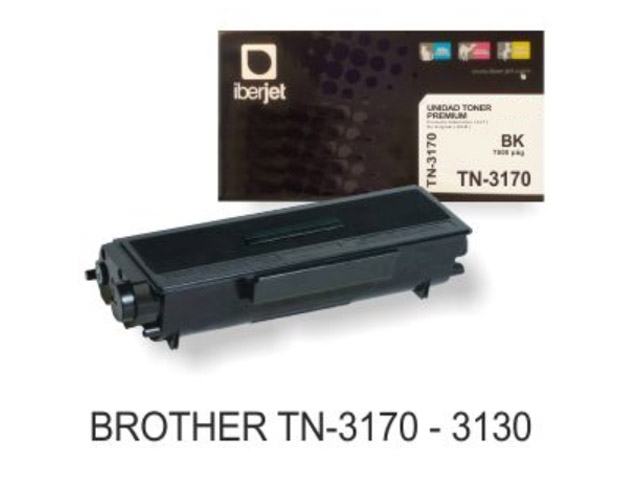 TONER IBERJET COMPATIBLE BROTHER TN-3170 7.000PAG NEGRO