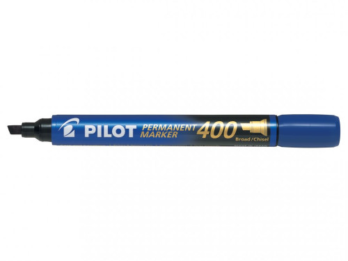 ROTULADOR PERMANENTE PUNTA BISELADA AZUL PILOT SCA-400-L