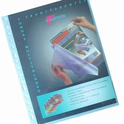 FUNDA PRYSE 4220001 A4 P/10 MULTITALADRO TWILL AZUL
