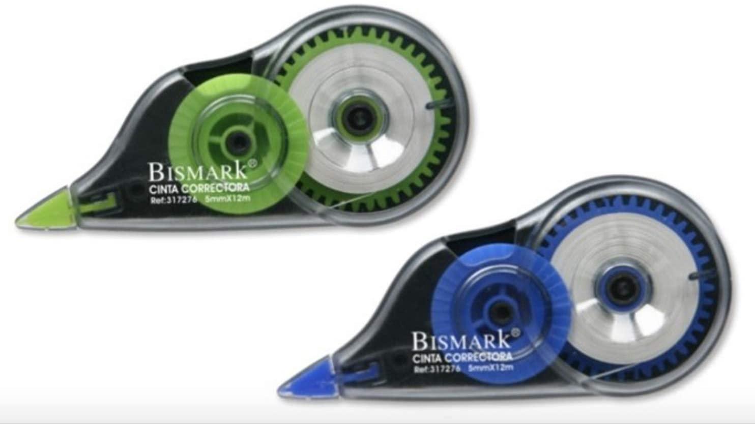 BISMARK CINTA CORRECTORA 5MMX12M BLISTER